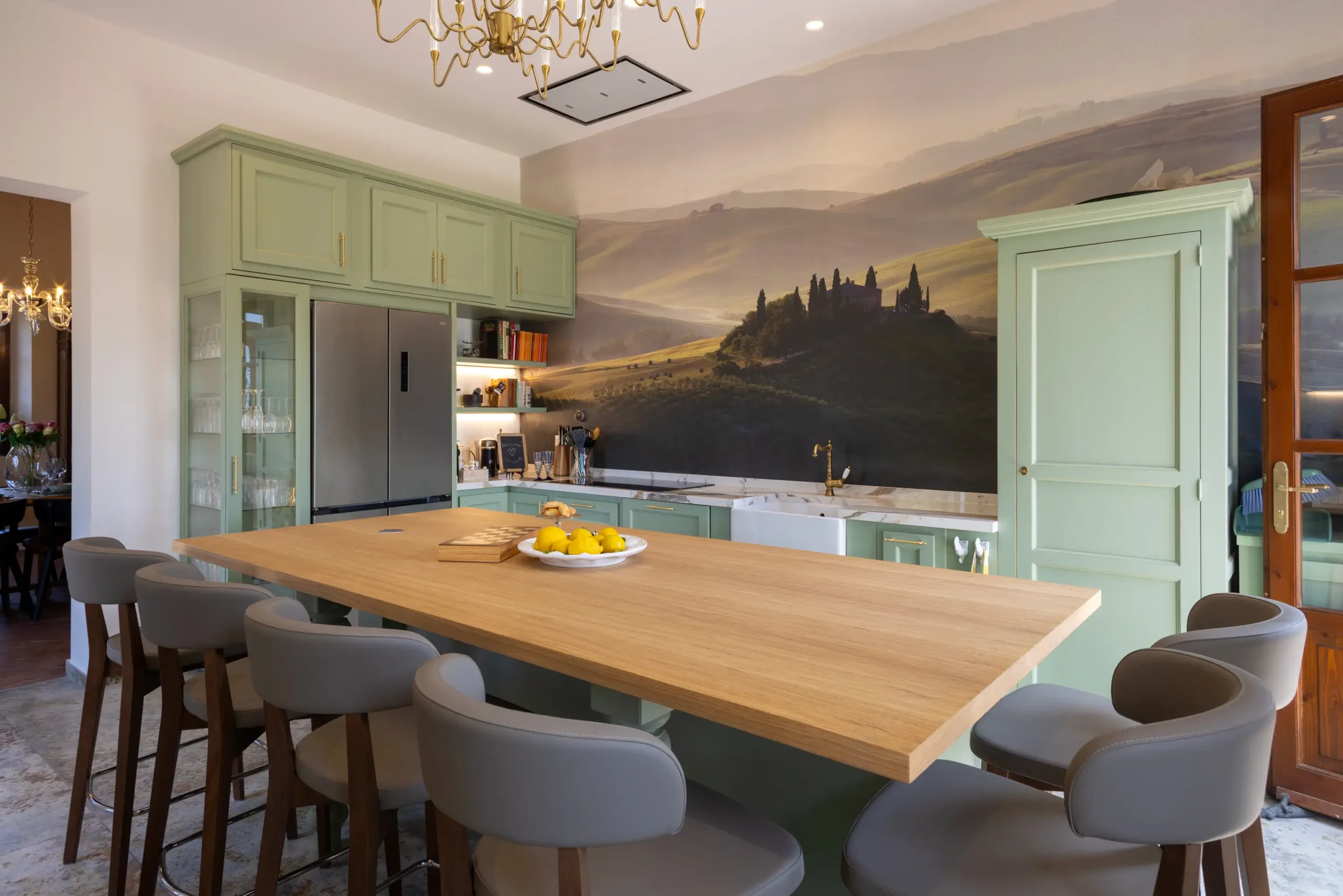 Villa Leone Reale cucina