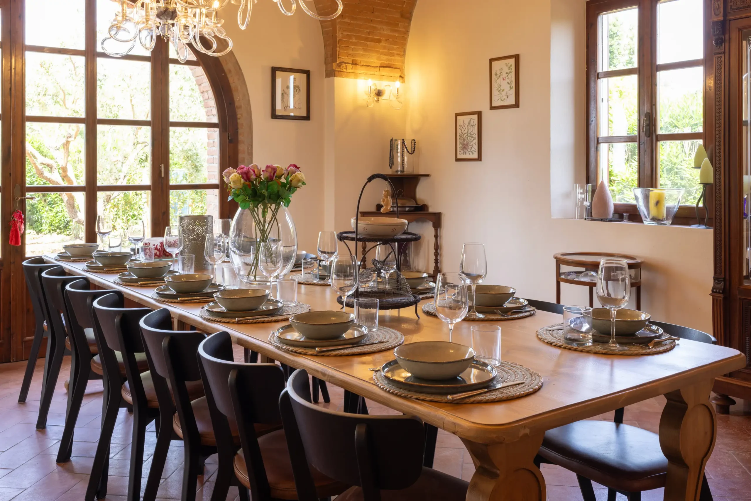 Villa Leone Reale sala da pranzo